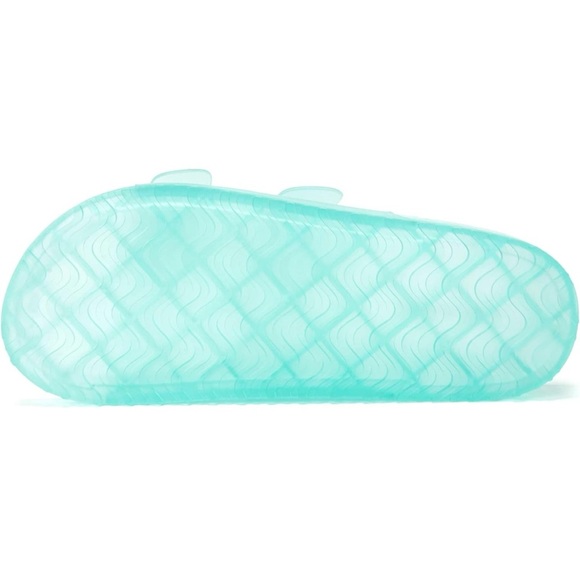 🍉 NWT | NIB • FUNKYMONKEY Women's “Jelly” Sandals • W7 • Aqua/blue - Picture 6 of 16